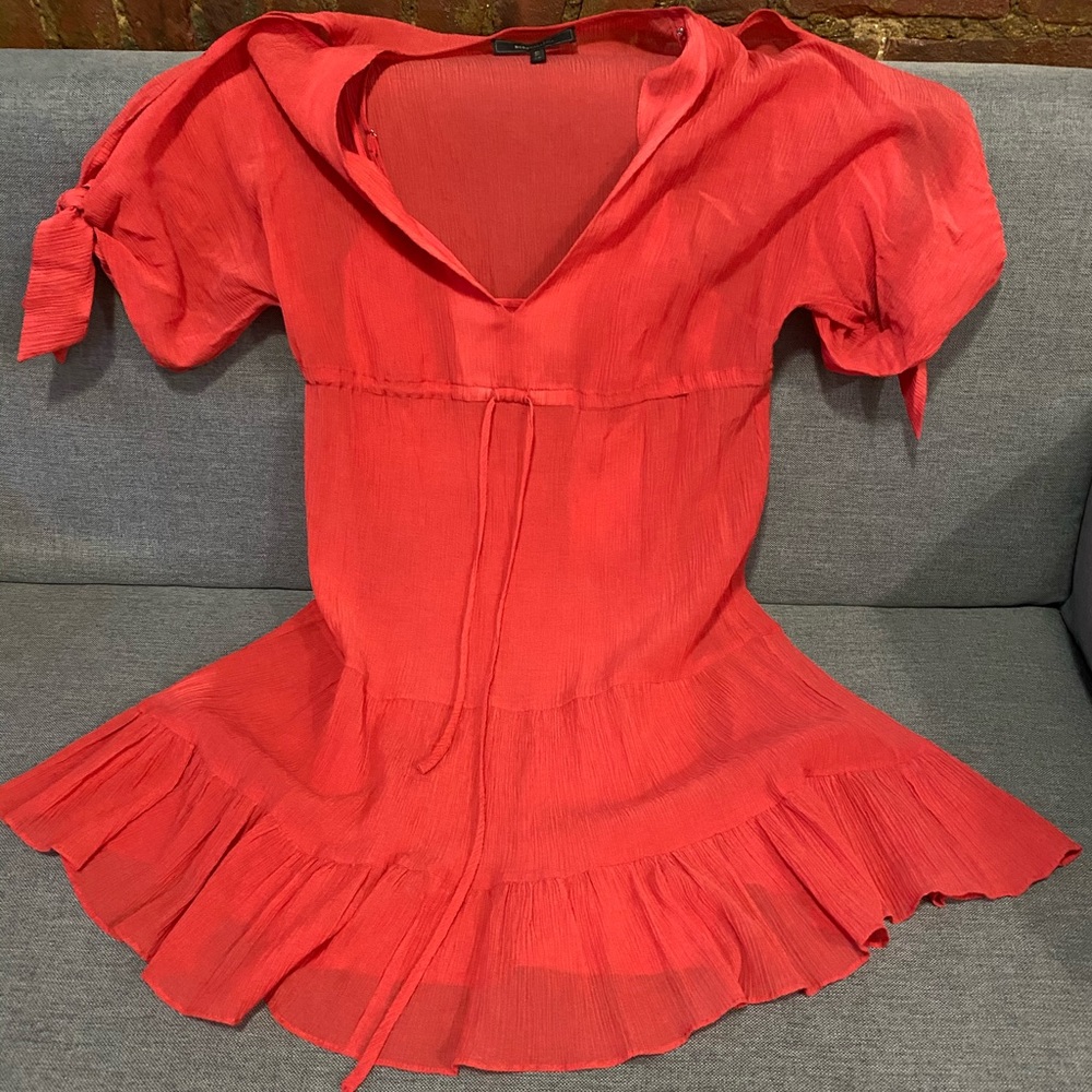 BCBG Maxazria red dress XS